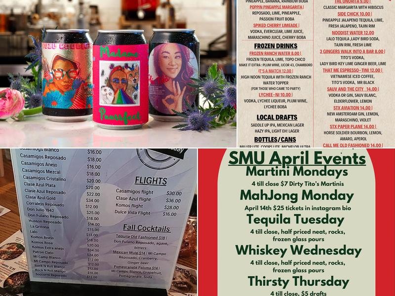 Red Stix Street Food & Bar Menu