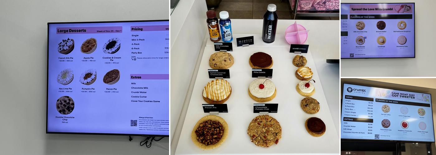 Crumbl - Chantilly Menu