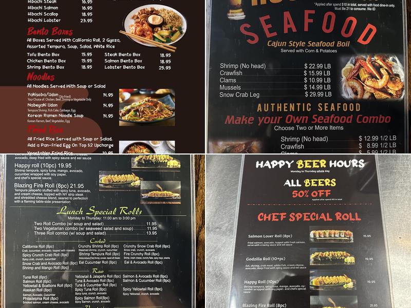 Kitami Yakiniku & Sushi Menu