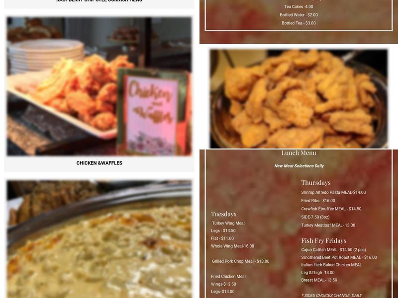 API CATERING KITCHEN Menu