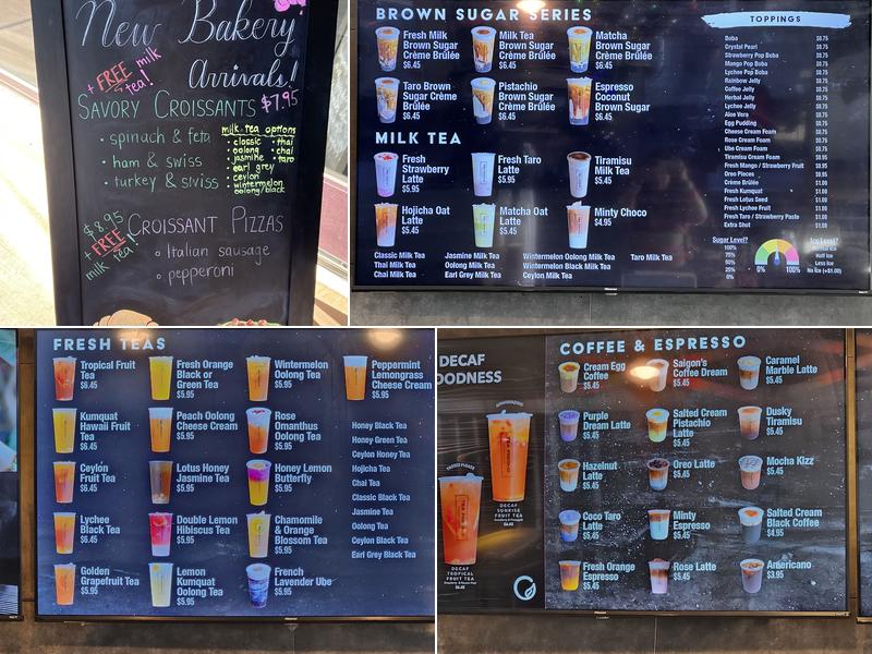 Tea Fresho Menu