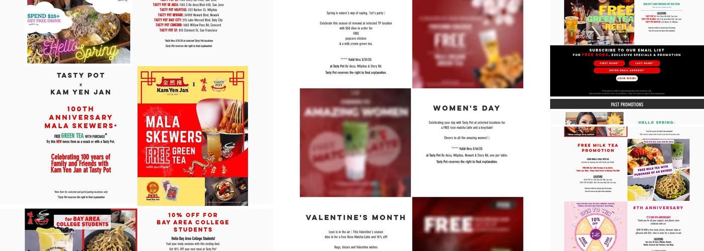 Tasty Pot Natomas Menu