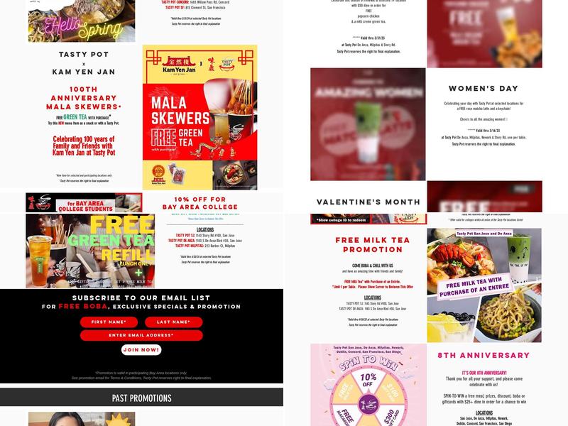 Tasty Pot Natomas Menu