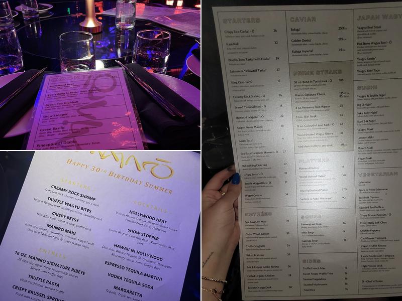 MainRo Menu