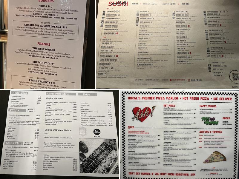 Shoma Bazaar Menu