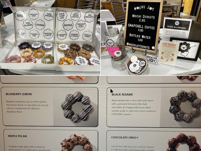 Mochi Joy Donuts Menu
