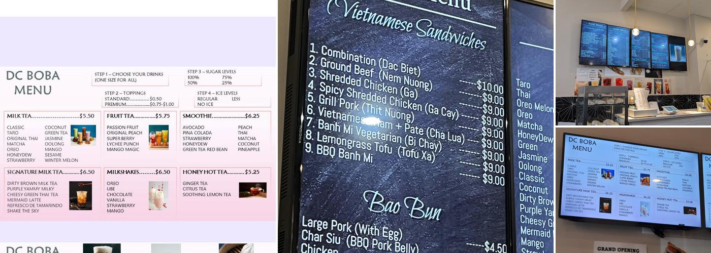 DC Boba Menu