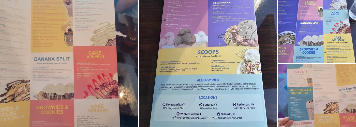 White Rabbit Dessert Experience Menu