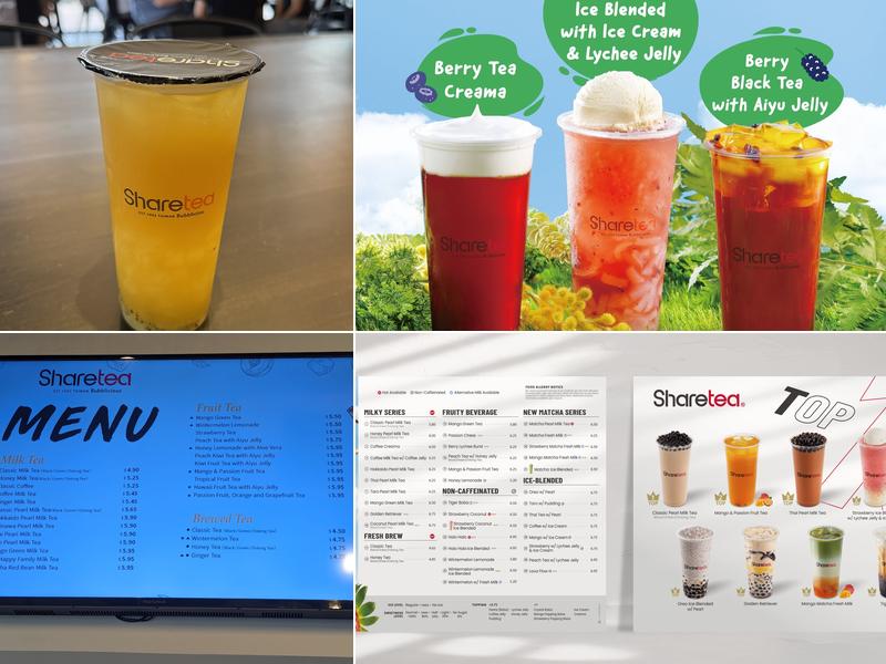 Sharetea Menu