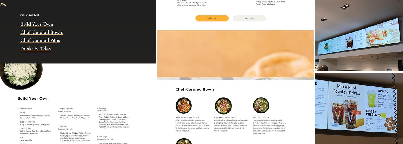 CAVA Menu