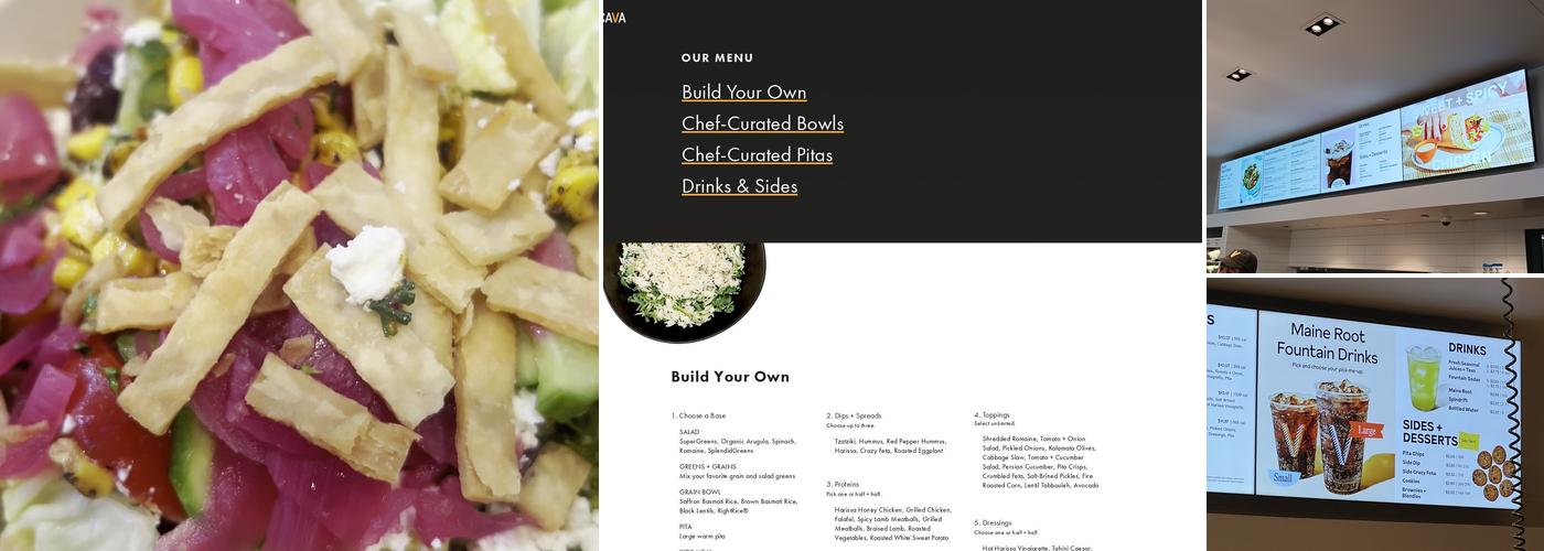CAVA Menu