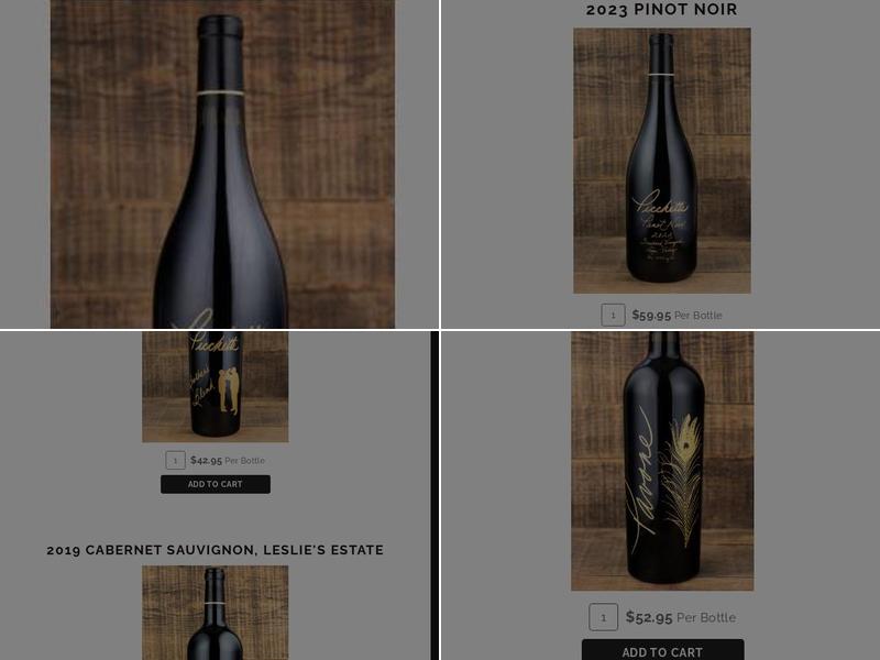 Picchetti Winery Menu