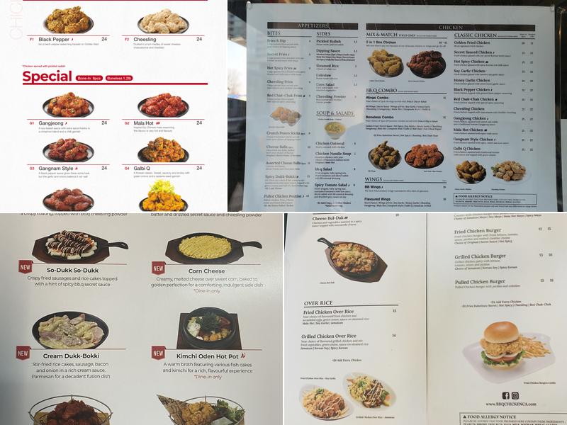 bb.q Chicken & Pub. Menu