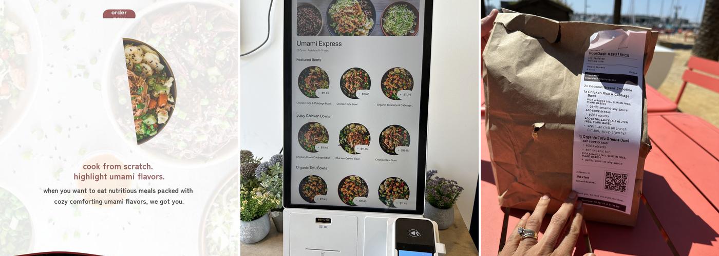 Umami Express Menu
