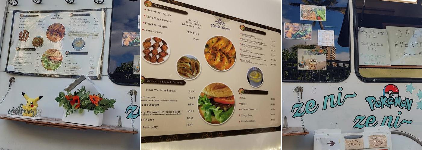 Glenda Kitchen Menu