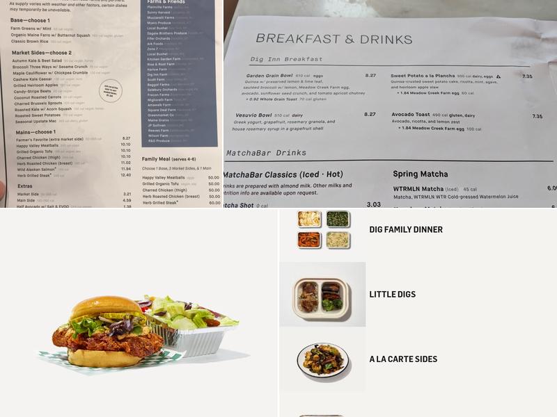 DIG Menu