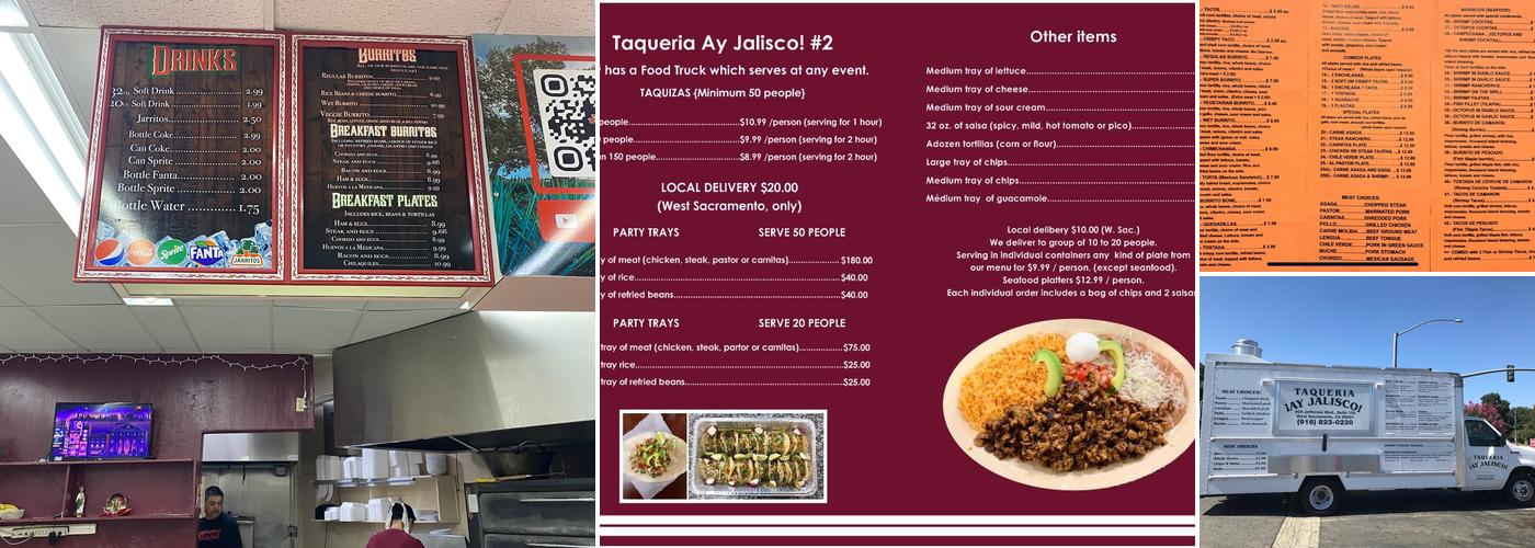 Taqueria Menu