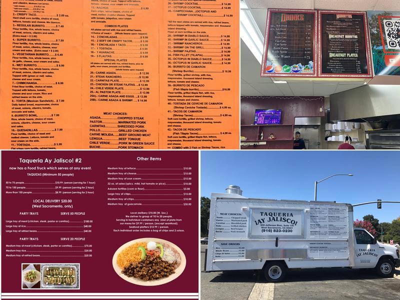 Taqueria Menu
