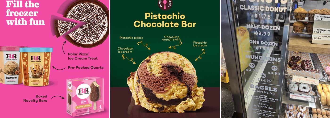 Baskin-Robbins Menu