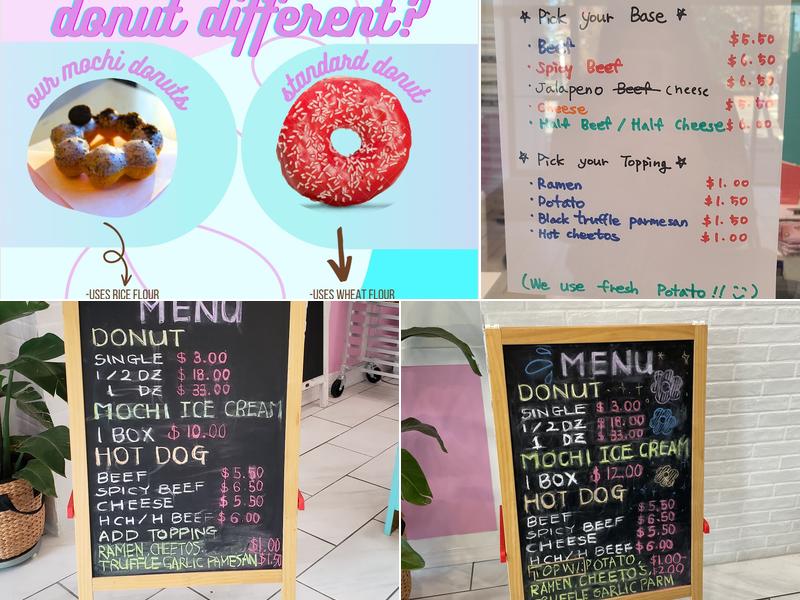 MOCHIMOLY Menu