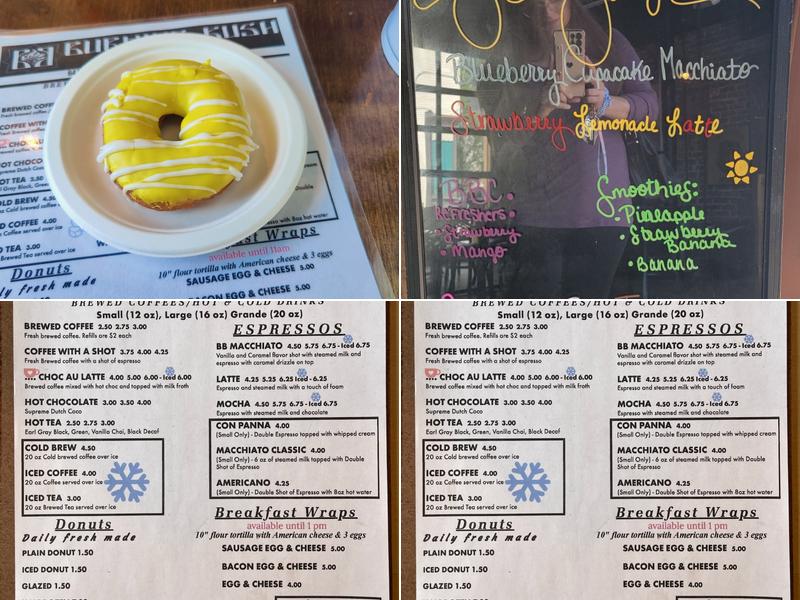 Burning Bush Café Menu