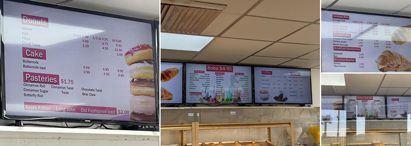 Love Donuts Menu