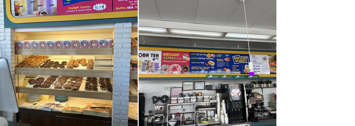 Daylight Donuts Menu