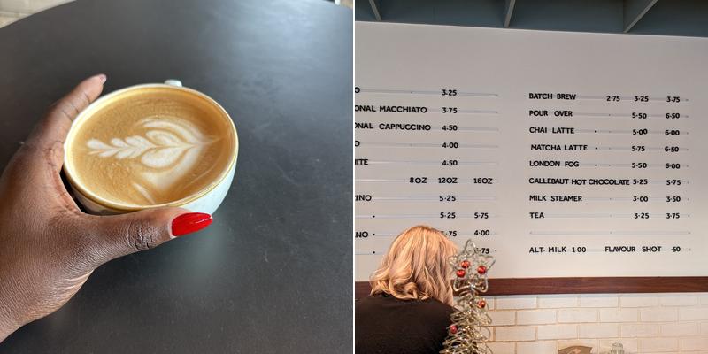 PACT Coffee Menu