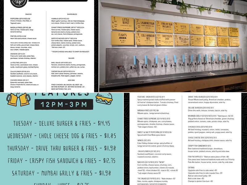 North Brewing Company Cole Harbour Menu