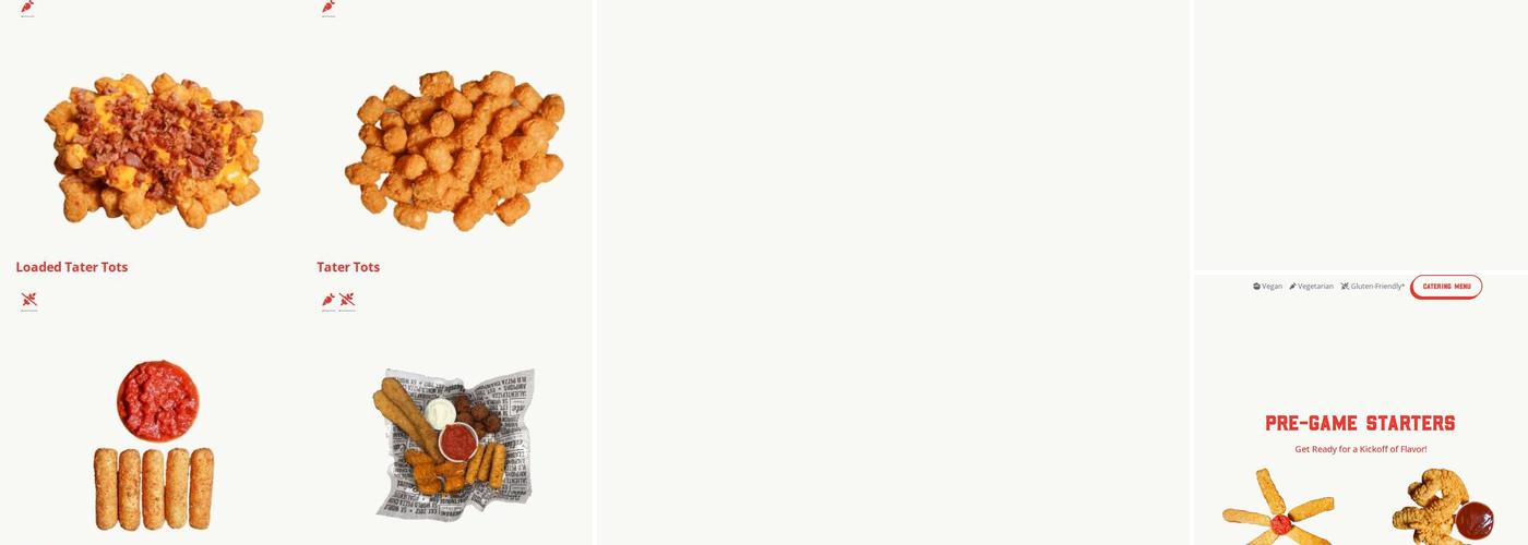 Caliente Pizza & Draft House - Crafton Menu