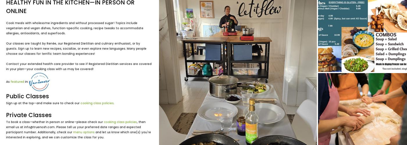 The Skript Kitchen (Formerly True Nosh) Menu