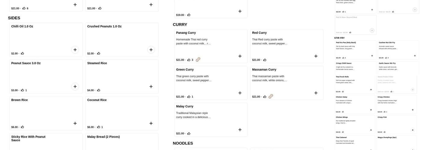 Chiang Mai Danforth Menu