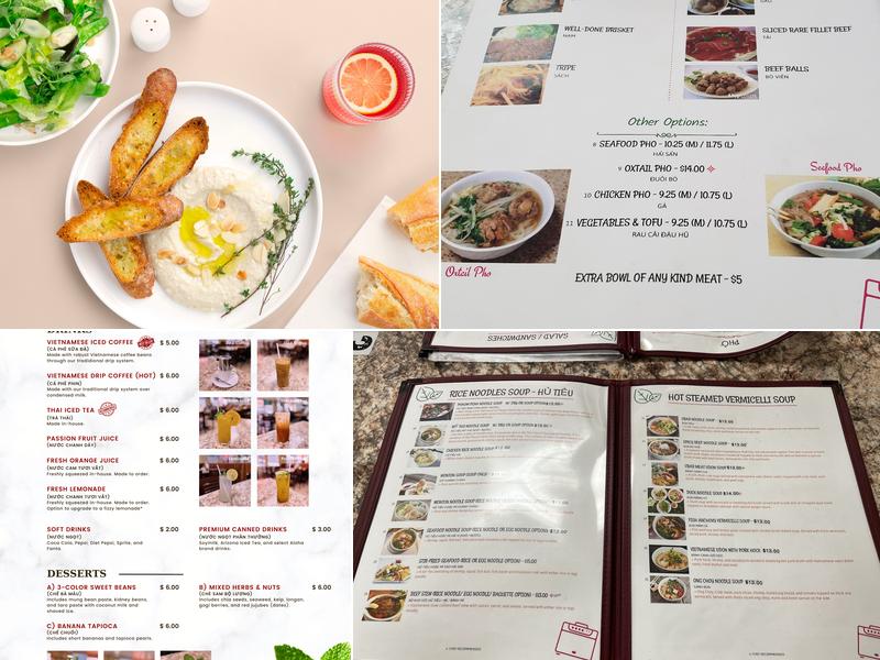 Phở 97 Menu
