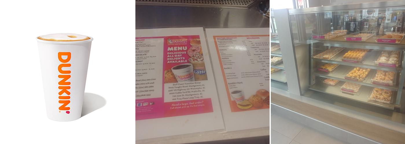 Dunkin' Menu