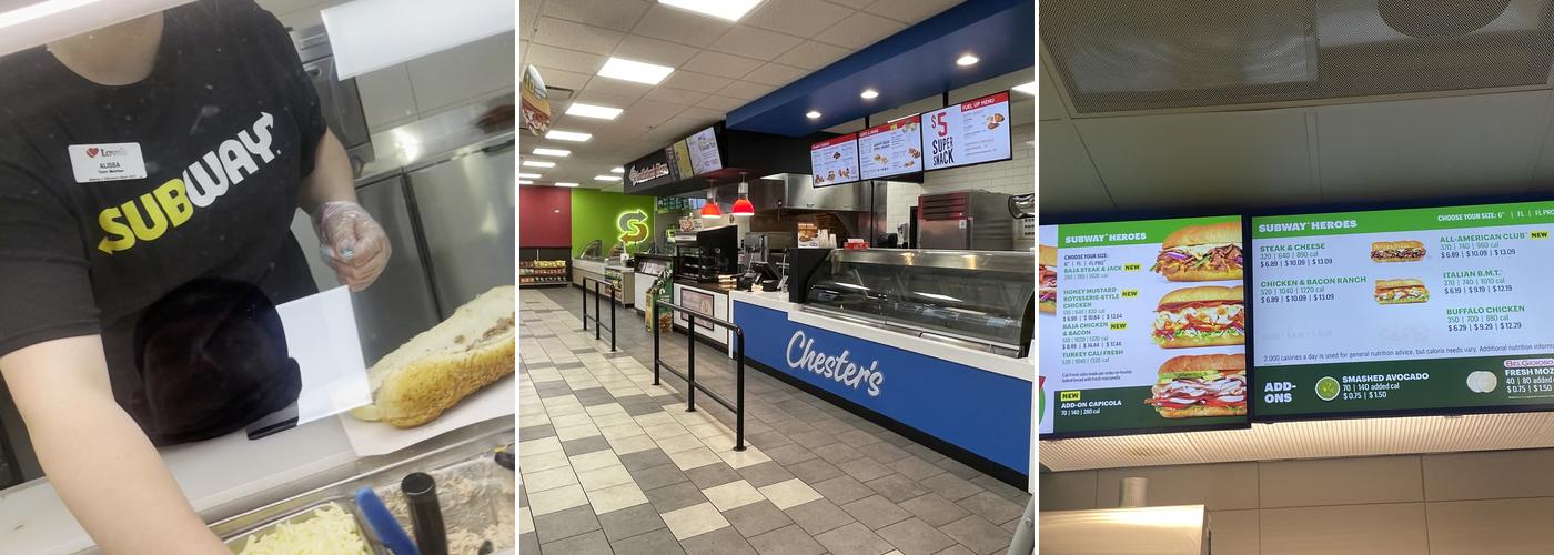 Subway Menu