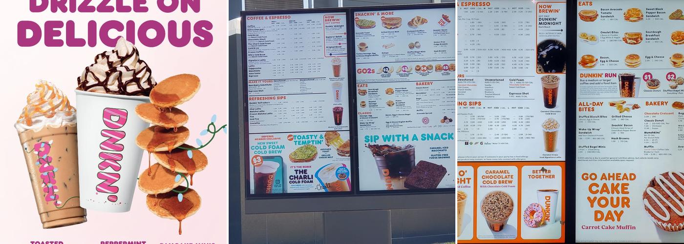 Dunkin' Menu