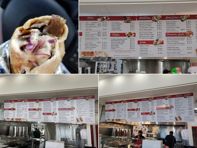 Basha Donair & Shawarma Menu