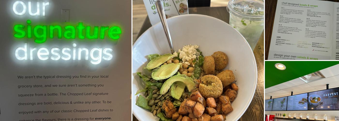 The Chopped Leaf Menu