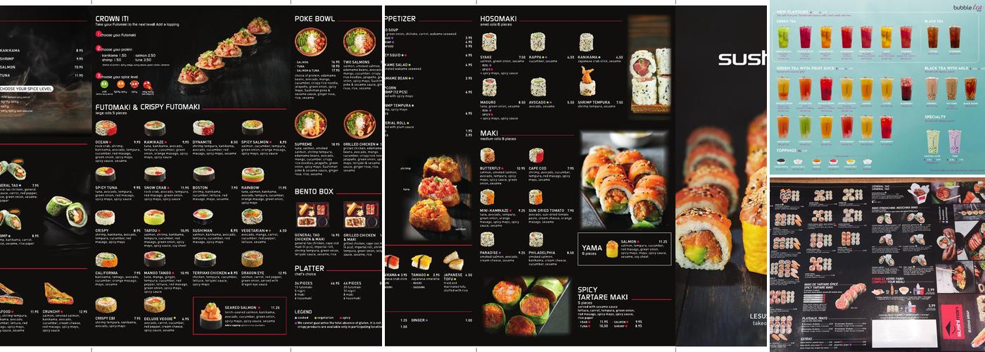 Sushiman Menu