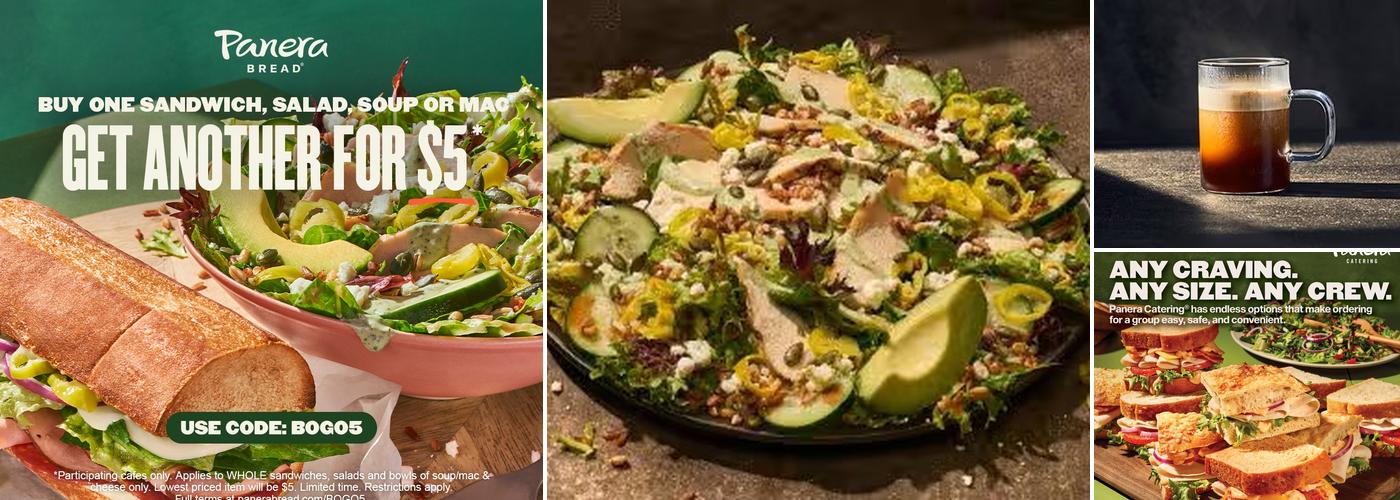 Panera Bread Menu