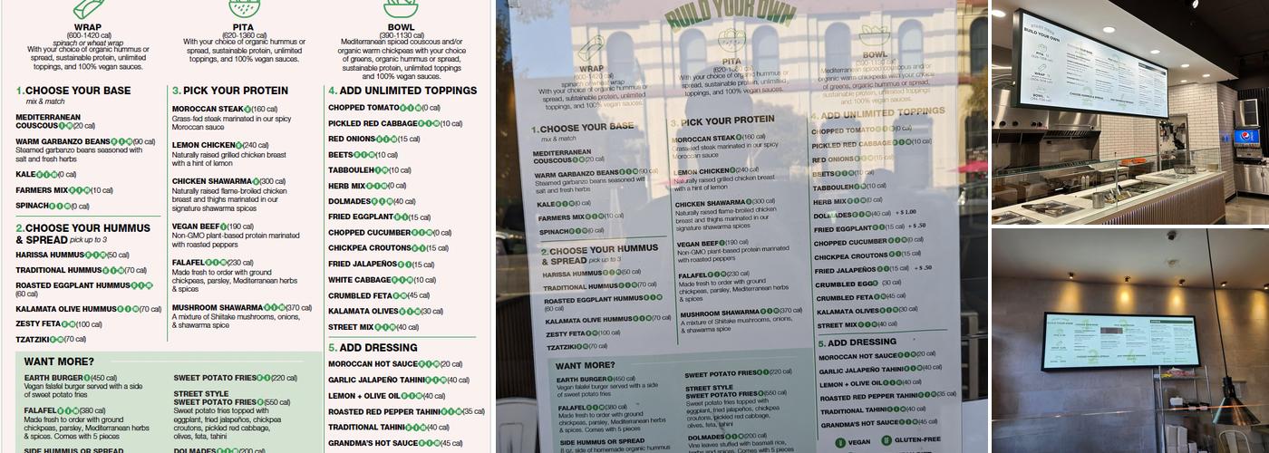 Hummus Republic Menu