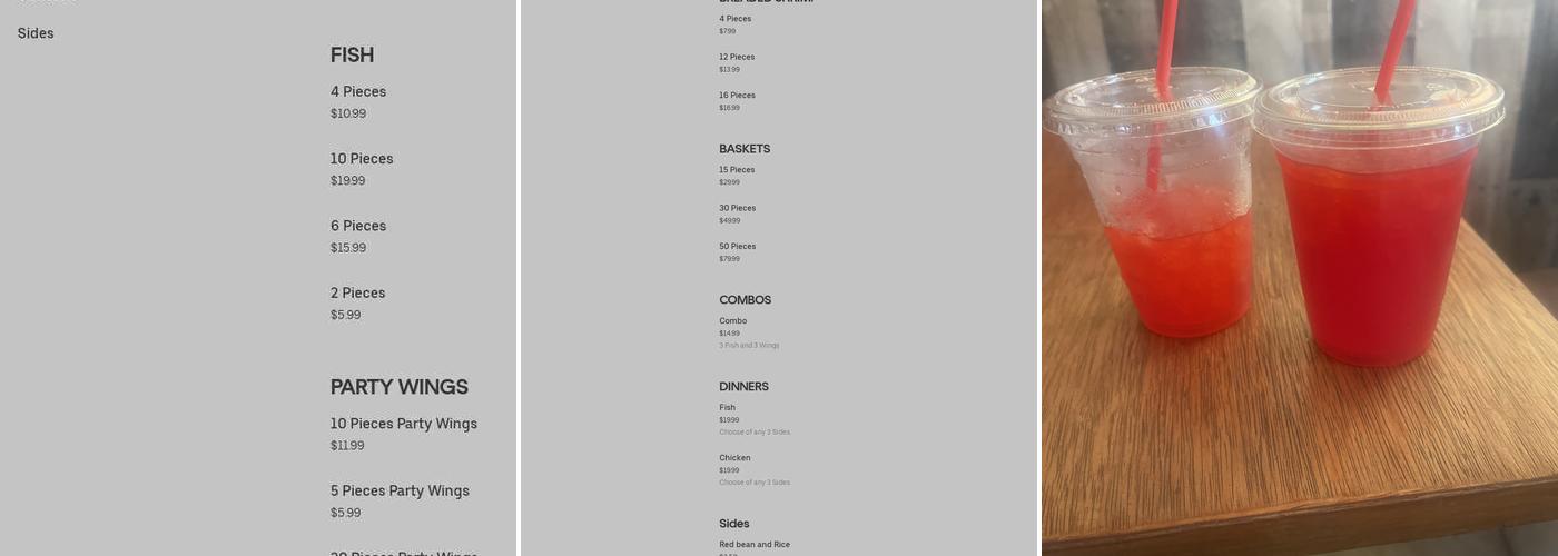 Lois and Earl's Chicken and Fish Menu