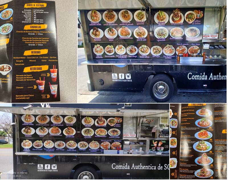 Mariscos el Yaqui Menu