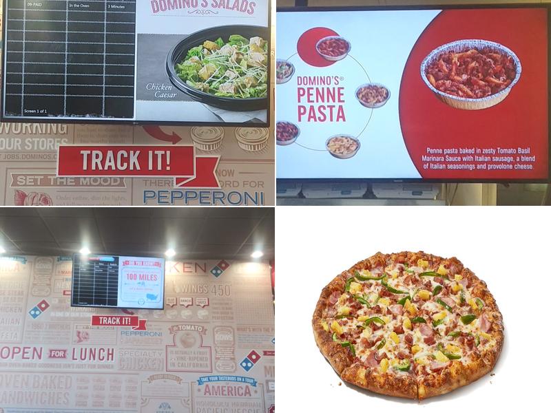 Domino's Pizza Menu