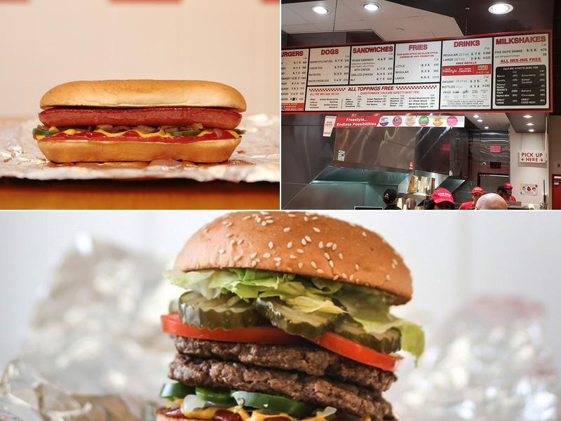 Five Guys Menu