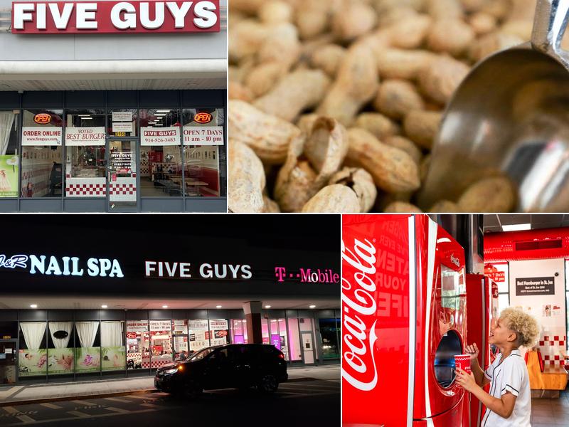 Five Guys 3121 E Main St, Mohegan Lake