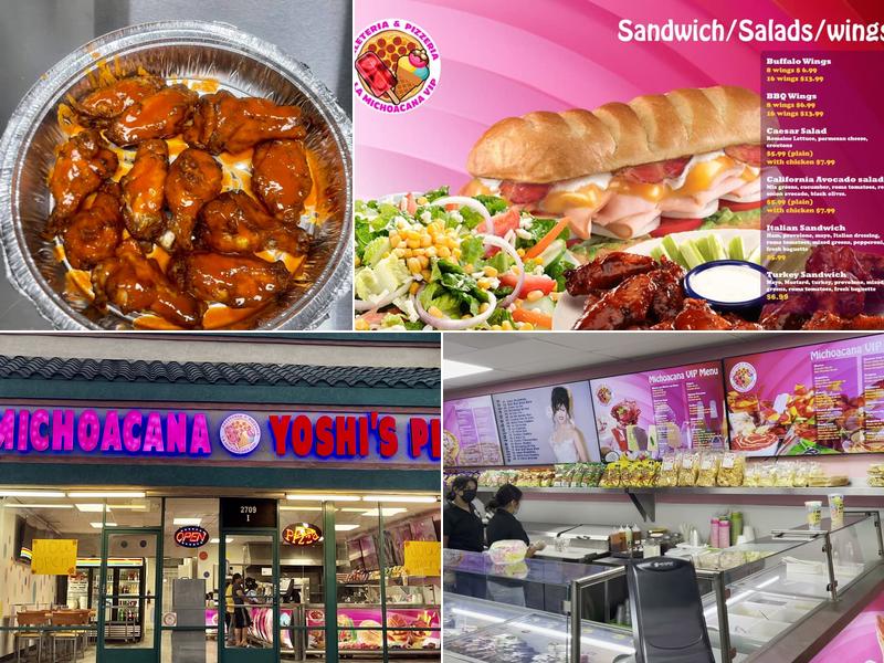 La Michoacana Vip & Yoshi’s Pizza