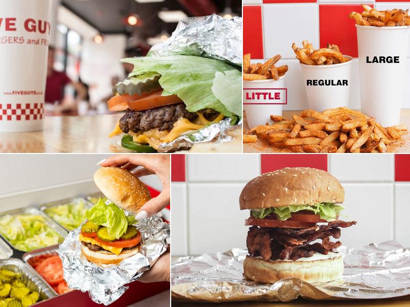 Five Guys Menu