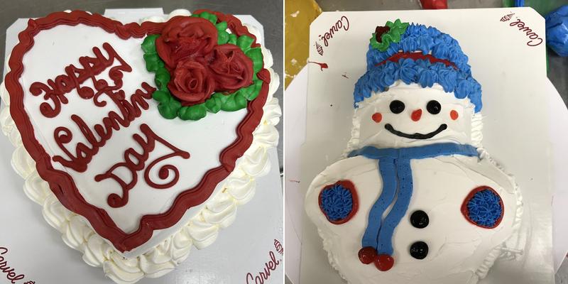 Carvel Menu