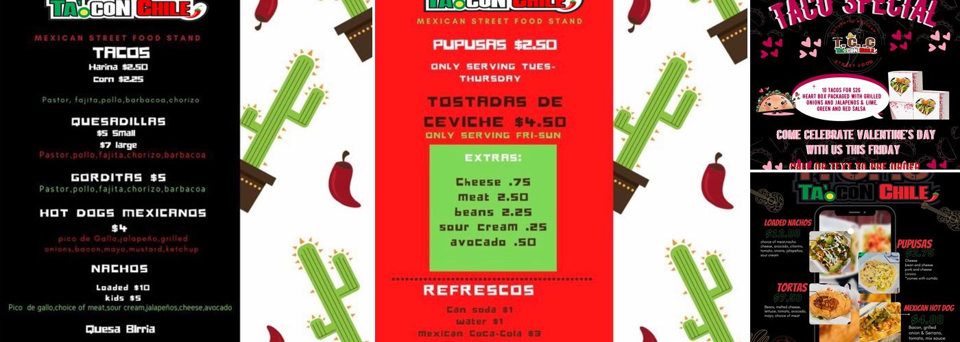 Ta’CoNChile Menu